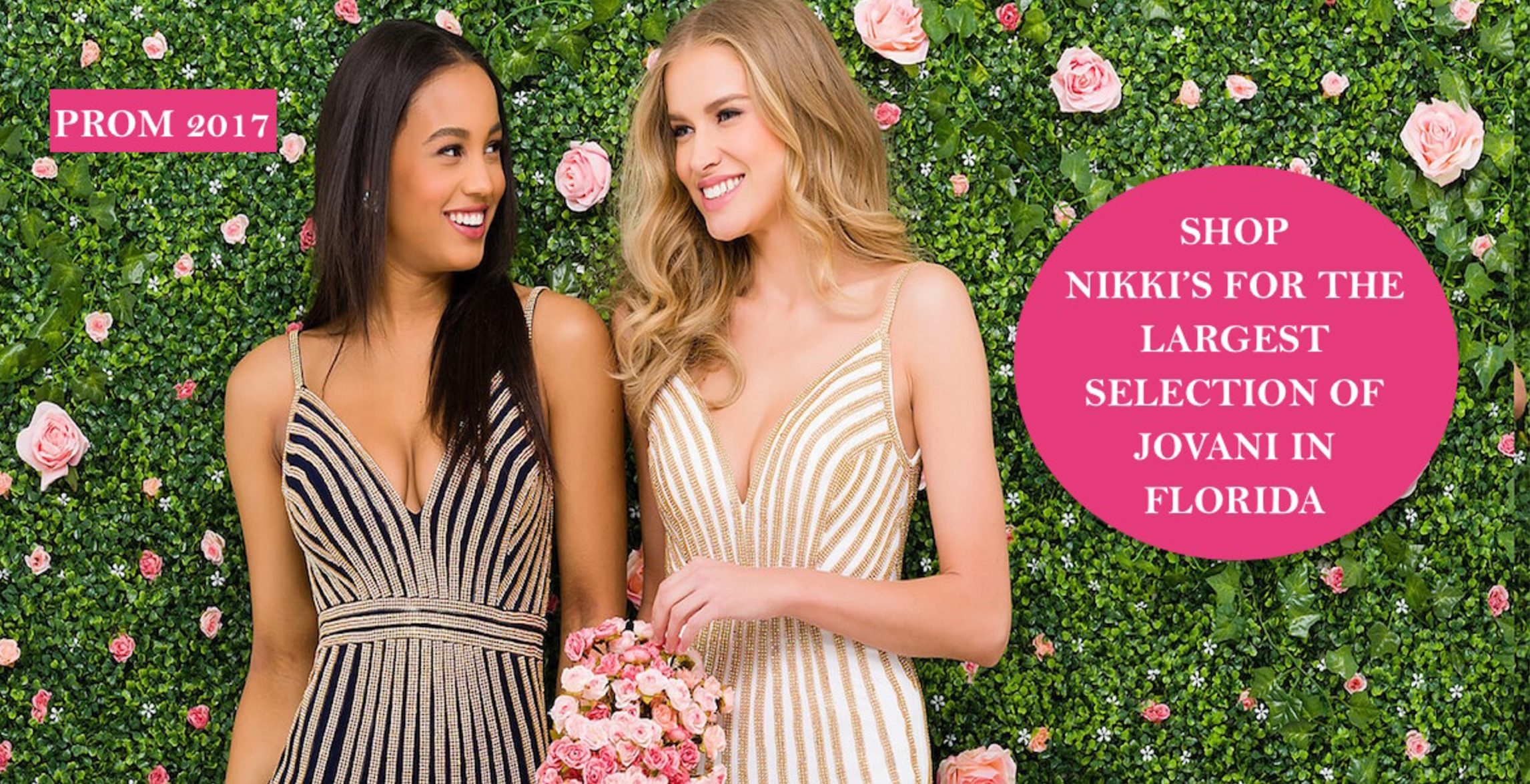 Best selection of Prom Dresses in Tampa Bay is at Nikki's
